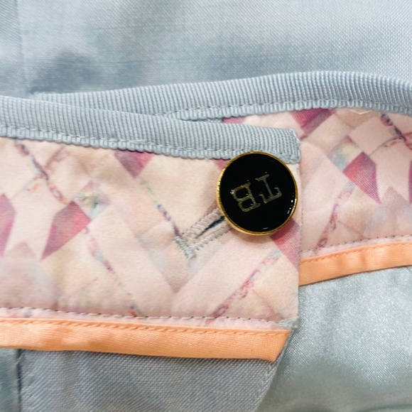 TED BAKER {S} Pants Baby Blue Flat Front Trousers - Picture 10 of 16